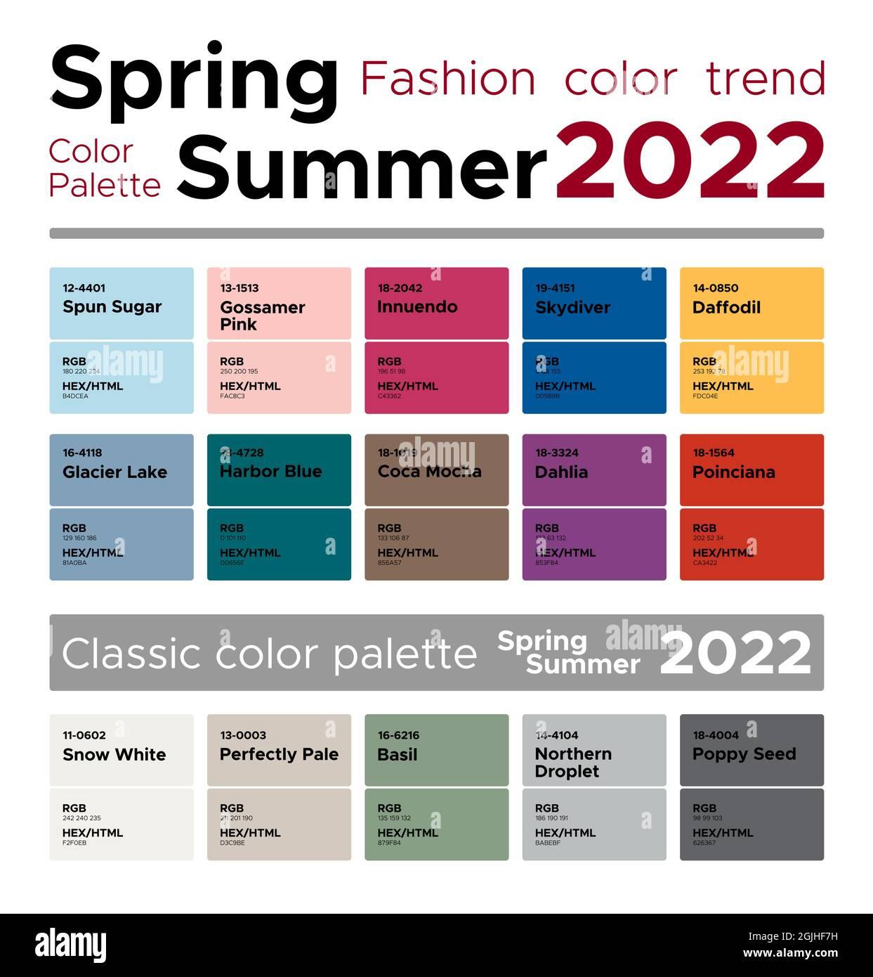 Spring / Summer 2022 Colour Trends - Fiesta Resortwear 