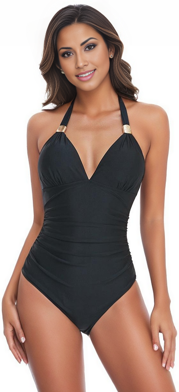 Bella Black Swimsuit - Fiesta Resortwear 