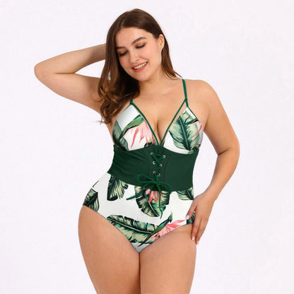 Camo Plus Size Swimsuit - Fiesta Resortwear 