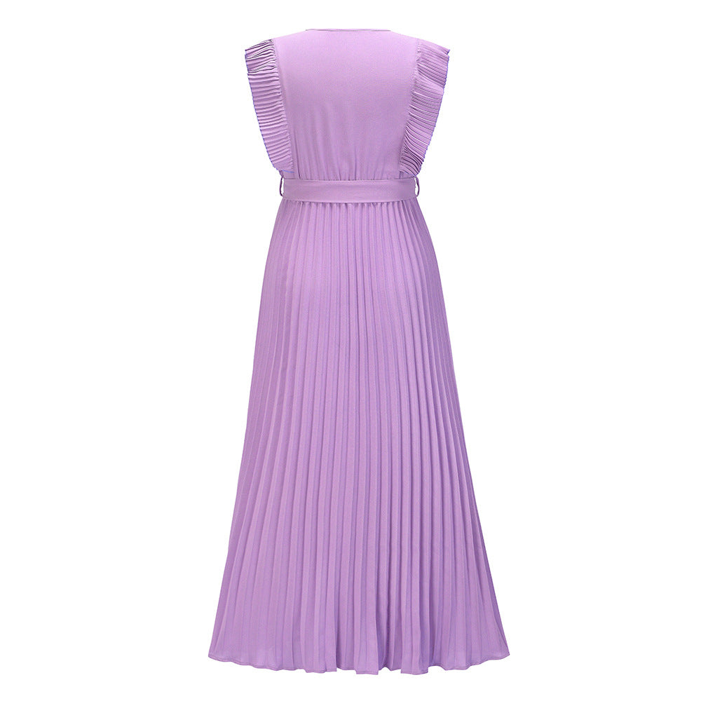 Celine Dress: Purple - Fiesta Resortwear 