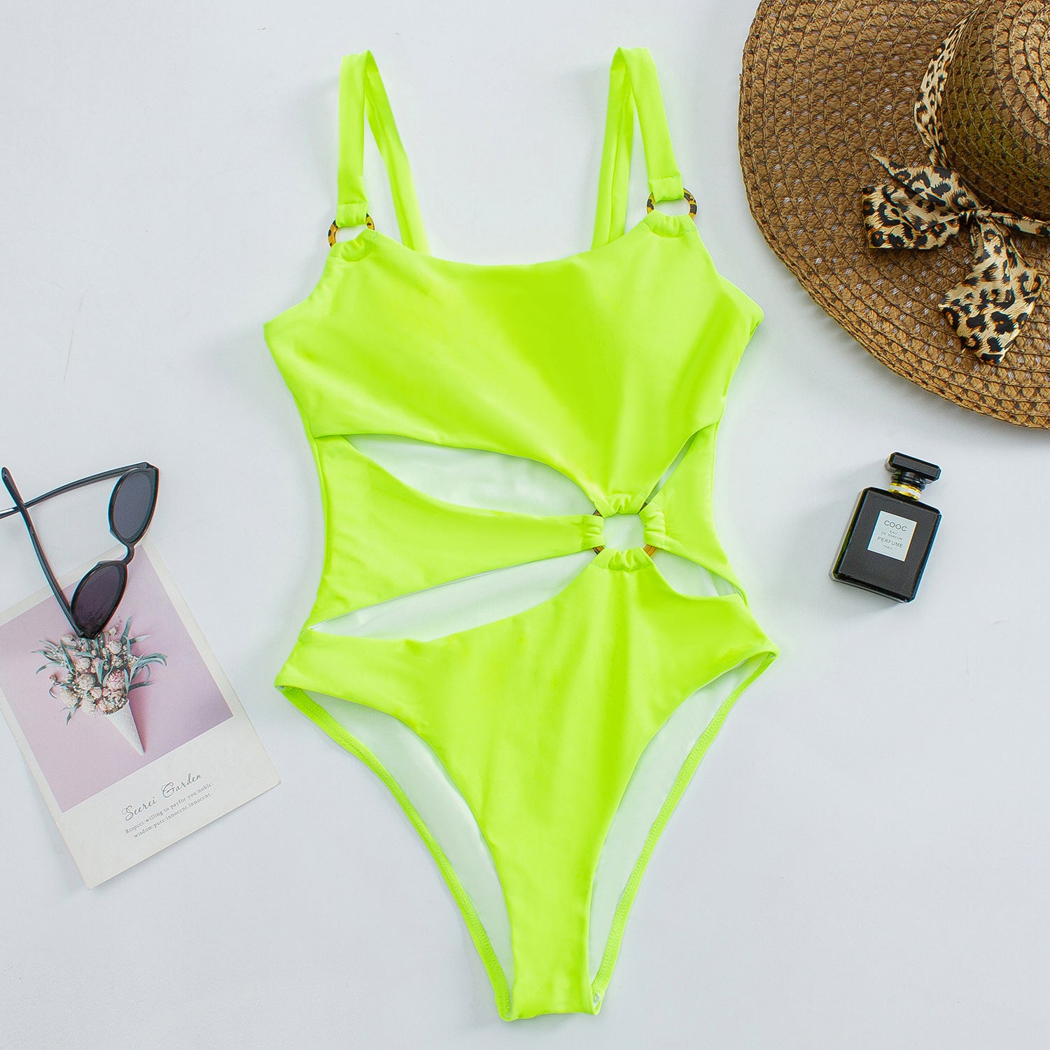 Round About Swimsuit: Neon - Fiesta Resortwear