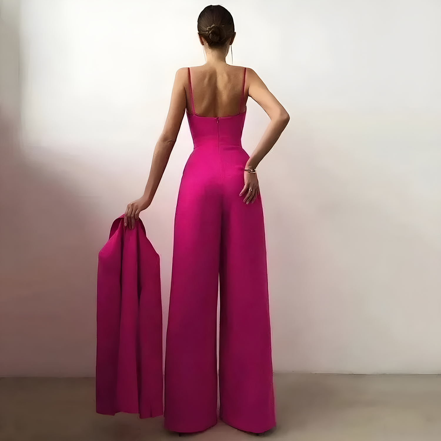 Lalita Jumpsuit: Pink