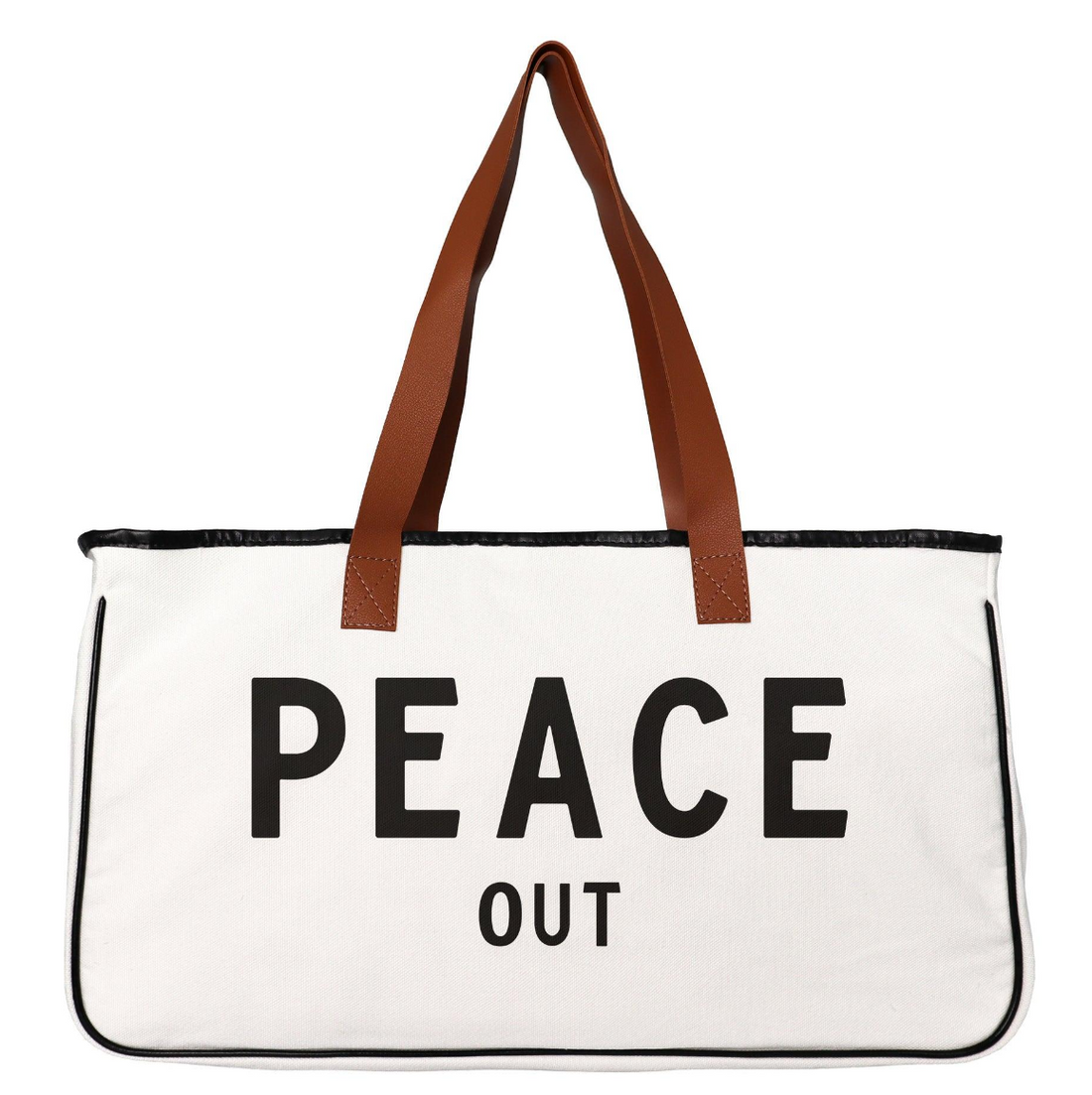 Roulette Beach Bag: Peace Out - Fiesta Resortwear 