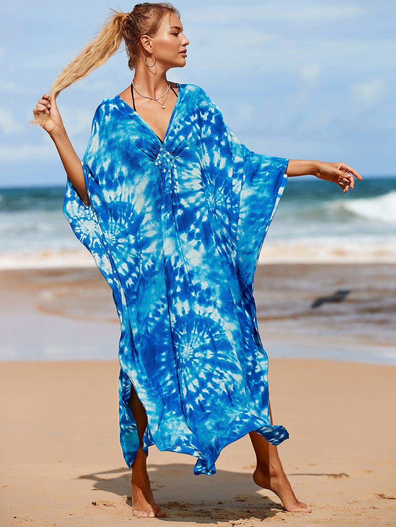 Beach Cover Up: Tie - Dye - Fiesta Resortwear