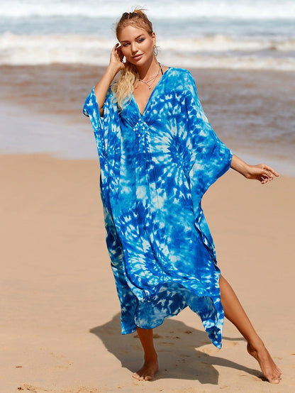 Beach Cover Up: Tie - Dye - Fiesta Resortwear