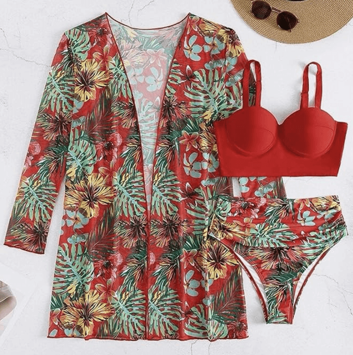 Cherry Bikini Set - Fiesta Resortwear 