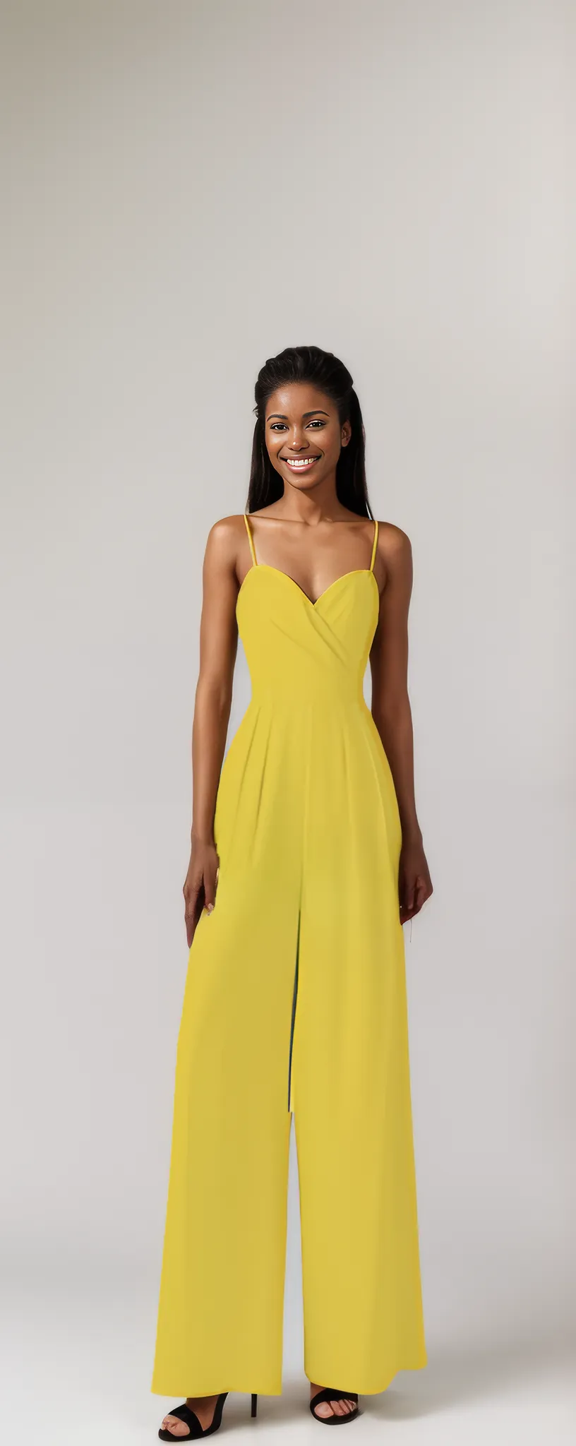 Lalita Jumpsuit: Yellow