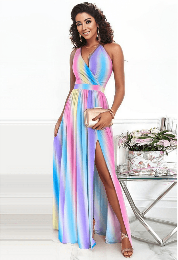 Gradient Halo Dress - Fiesta Resortwear 