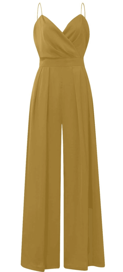 Lalita Jumpsuit: Yellow - Fiesta Resortwear 