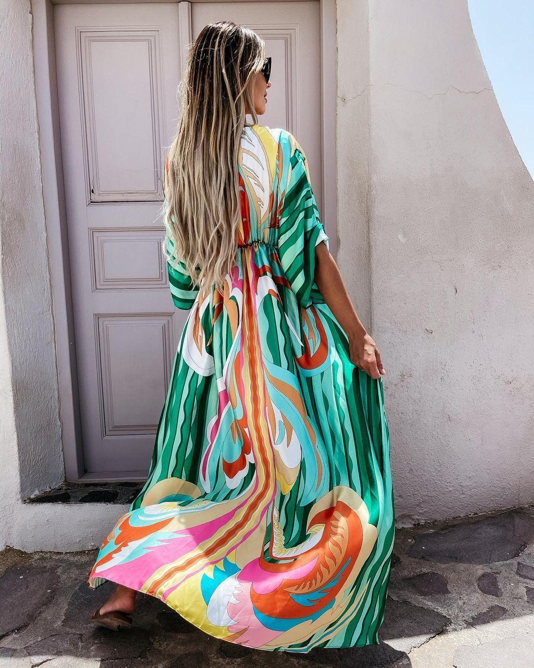 Marcel Dress: Multicoloured - Fiesta Resortwear 