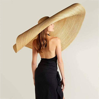 Beemer Straw Hat - 90 Cms -Beige - Fiesta Resortwear 